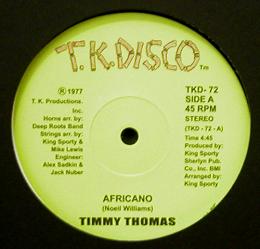 Timmy Thomas/Africano (12")